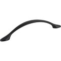 Elements By Hardware Resources 128 mm Center-to-Center Matte Black Arched Somerset Cabinet Pull 80815-MB